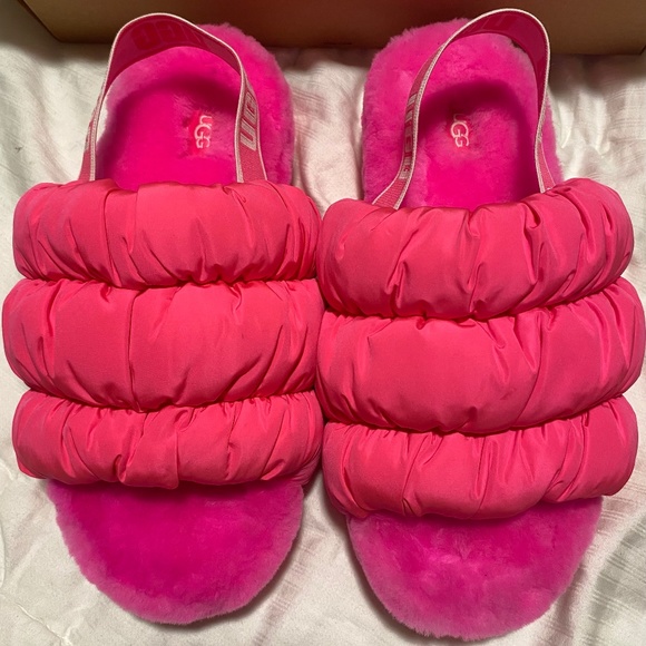 UGG Shoes - Ugg Scrunchita Slipper Shoes in Taffy Pink size 9